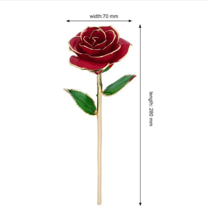24K GOLD DIPPED ROSE