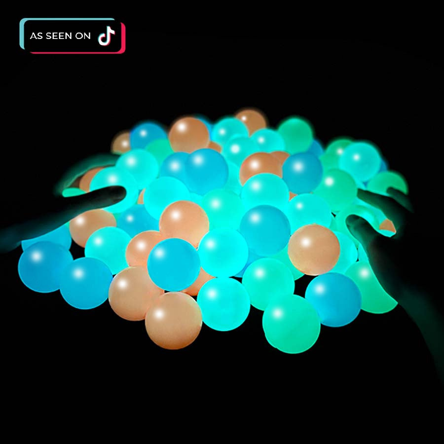 Glowing Ceiling Globs