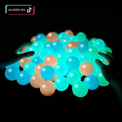 Glowing Ceiling Globs