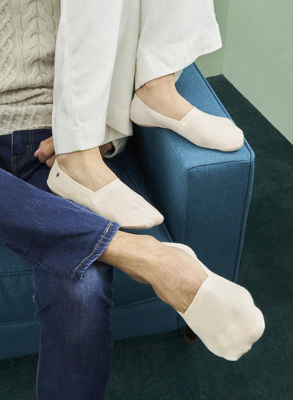 StaySnug Organic Cotton No-Show Socks