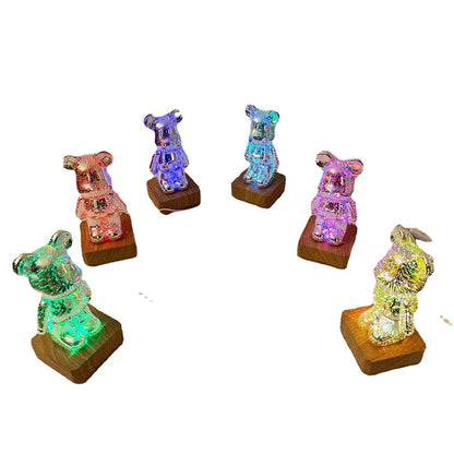 FireworkGlow™ Bear Lamp