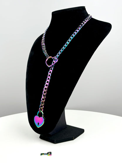 ChainHeart™ Drop Necklace
