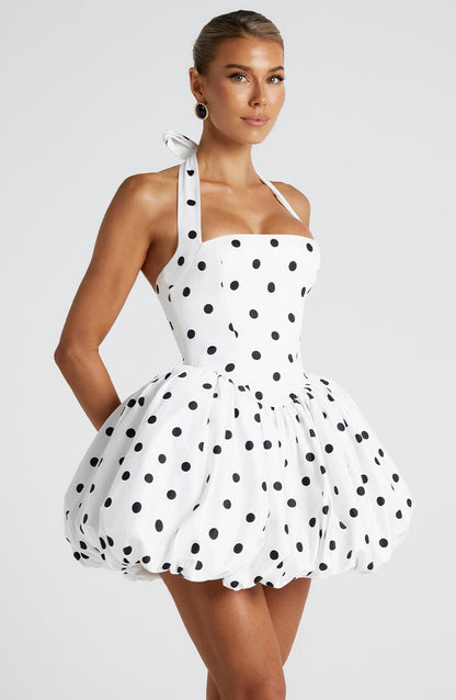 BubbleDot™ Flare Mini Dress