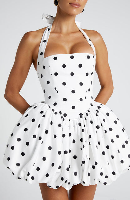 BubbleDot™ Flare Mini Dress